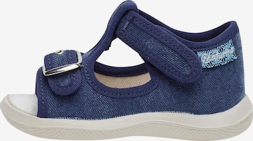 NATURINO Offene Schuhe 'PAROS' in Blau: Vorderseite