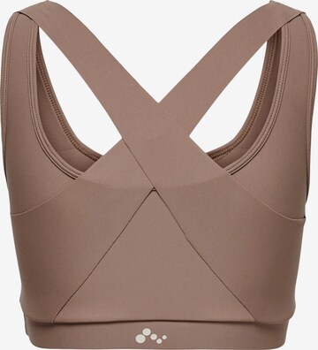 ONLY PLAY Bustier Sports-BH 'Marion' i brun