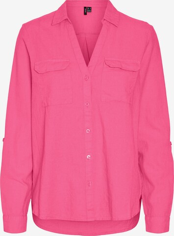 Bluză 'LINA' de la VERO MODA pe roz: față