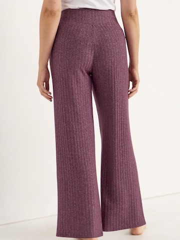 Cellbes of Sweden Wide Leg Hose in Lila