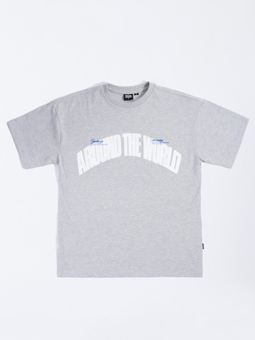 Dr. Denim Shirt 'Trooper' in Grey: front