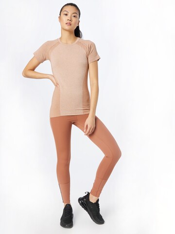 ENDURANCE Performance shirt 'Halen' in Brown