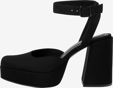 Pull&Bear Slingpumps i sort