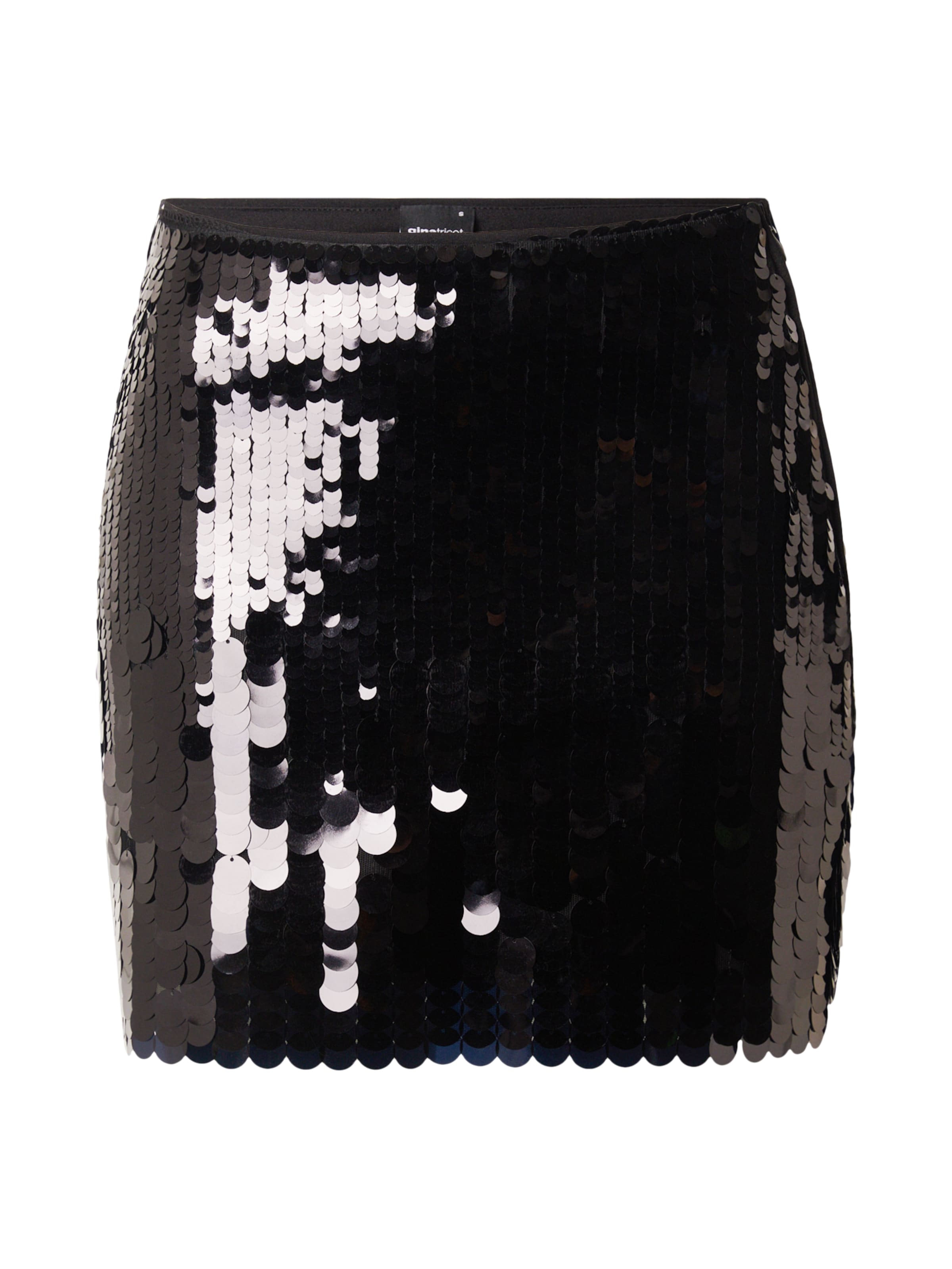 Gina Tricot Φούστα σε μαύρο: μπροστά