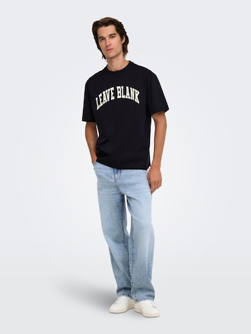 Only & Sons regular Jeans 'ONSFade' i blå