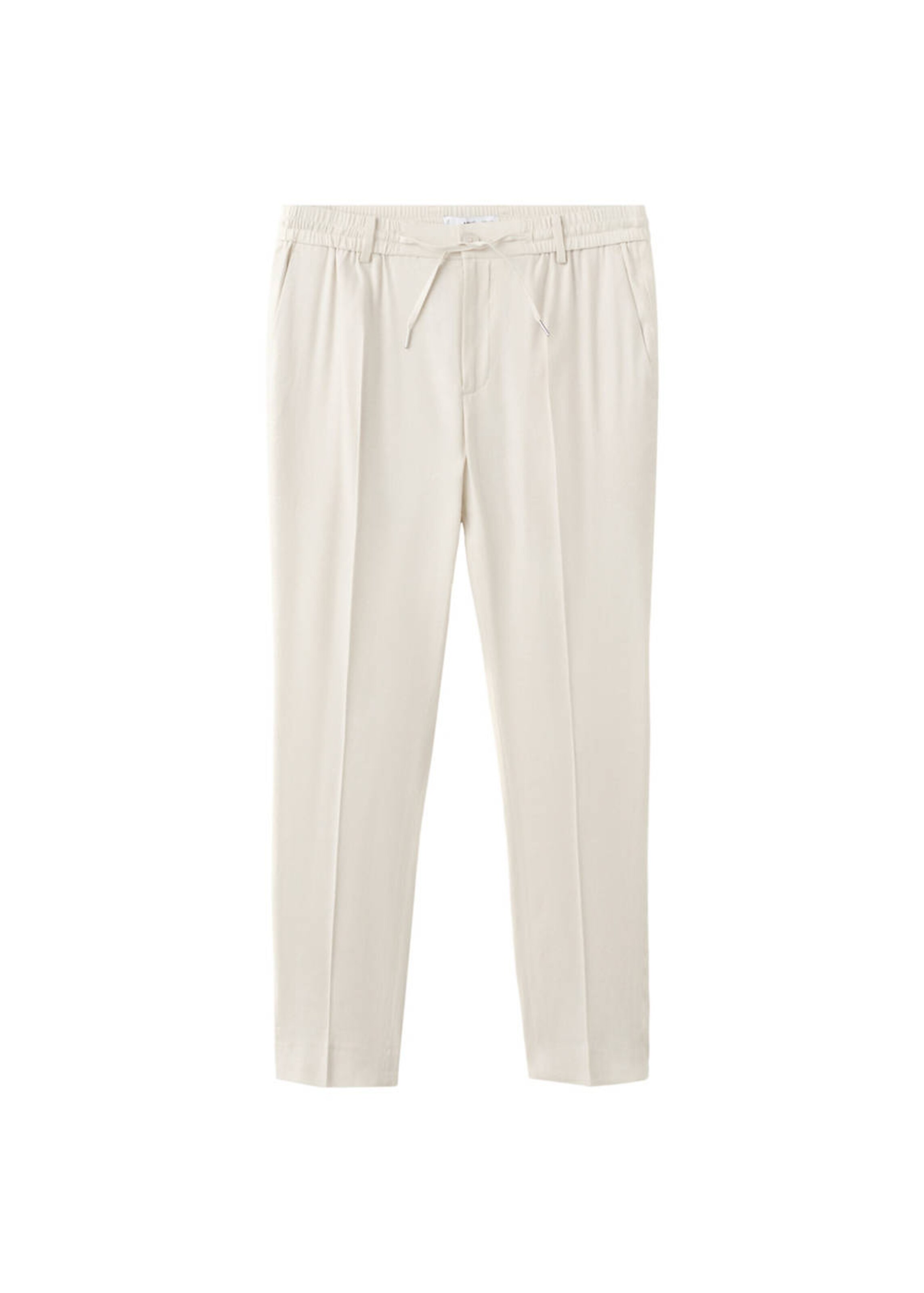 MANGO MAN Slimfit Hose in Beige: Vorderseite