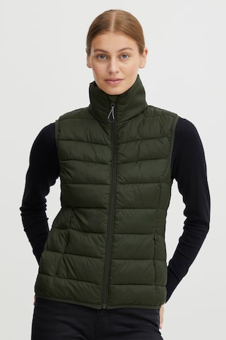 Oxmo Vest 'Bena' in Green: front