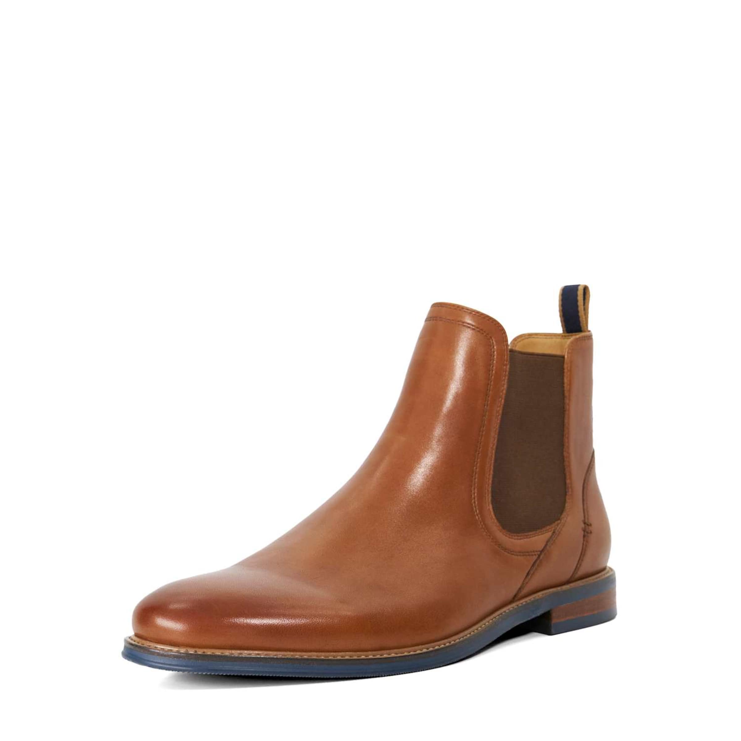 Dune LONDON Chelsea Boots 'Mckinley' in Braun: Vorderseite