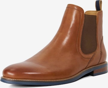Dune LONDON Chelsea Boots 'Mckinley' in Braun: Vorderseite