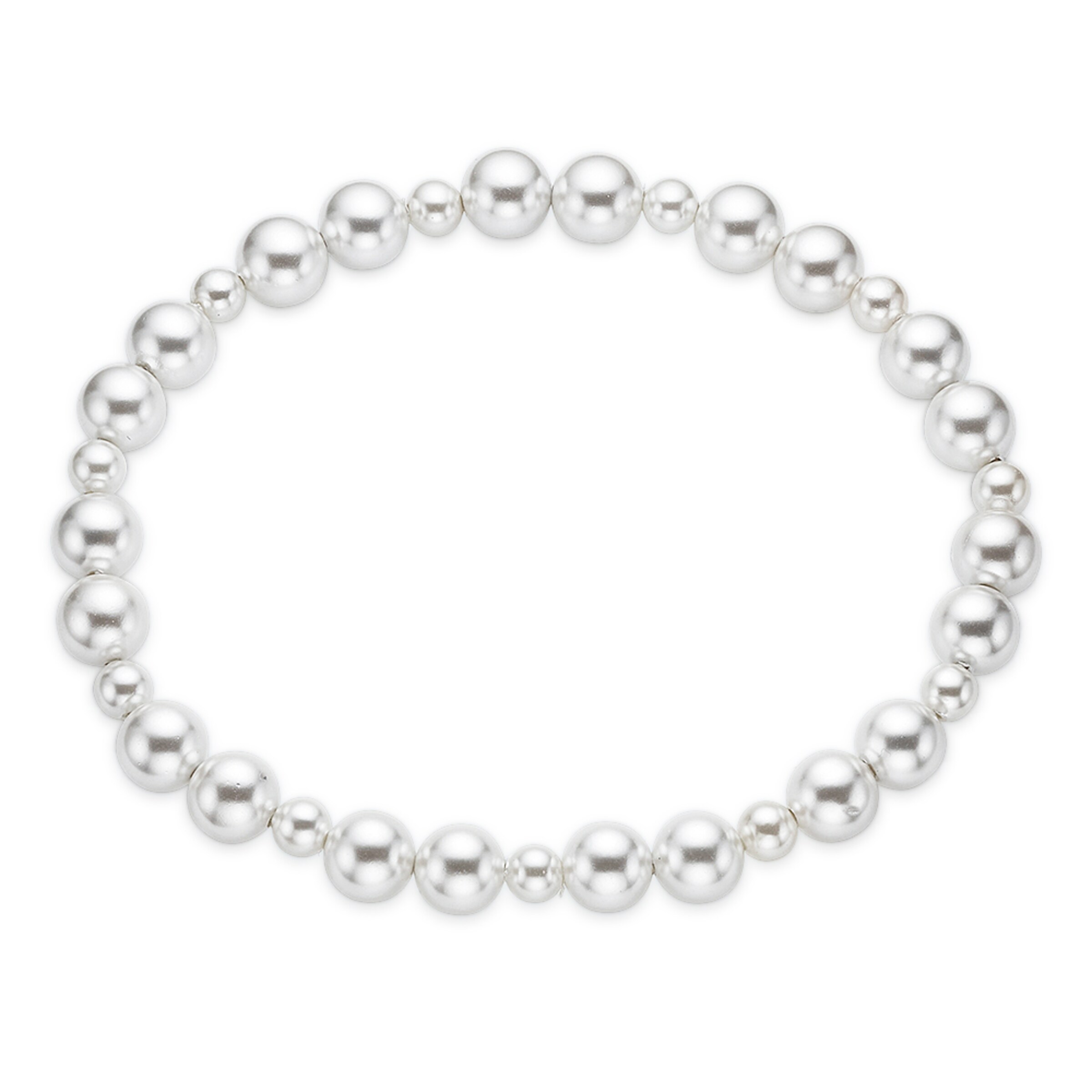 Bruno Banani LM Bracelet in White: front
