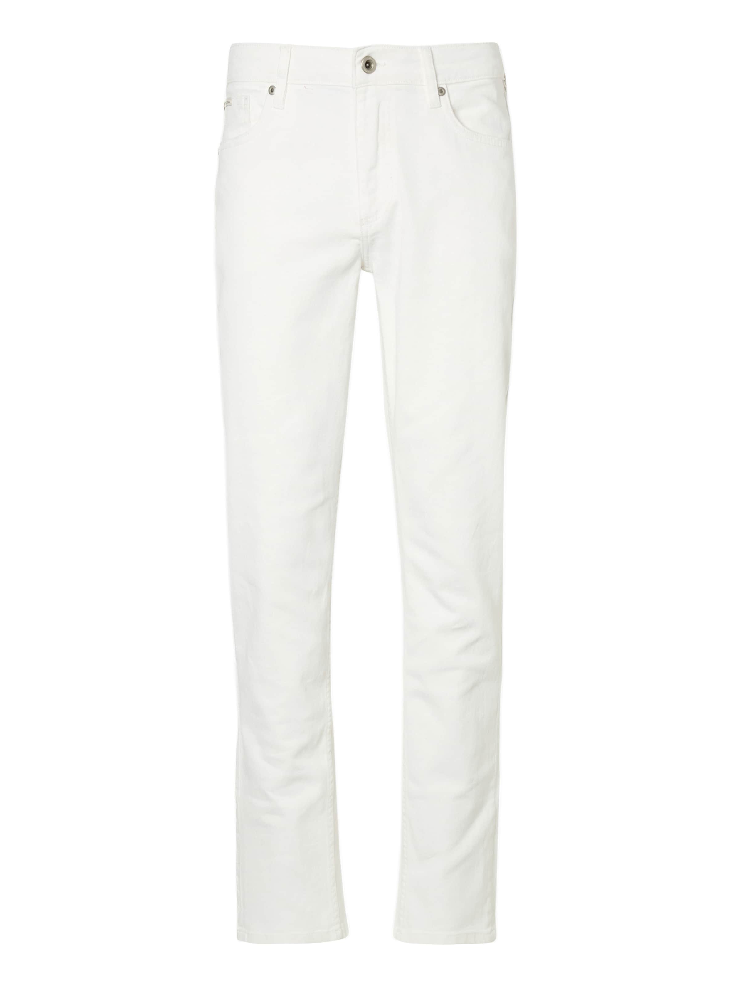 Lindbergh Regular Дънки в бяло: отпред