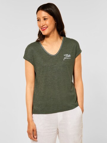 STREET ONE Shirt in Green: front