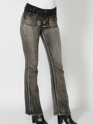 KOROSHI Regular Jeans in Grau