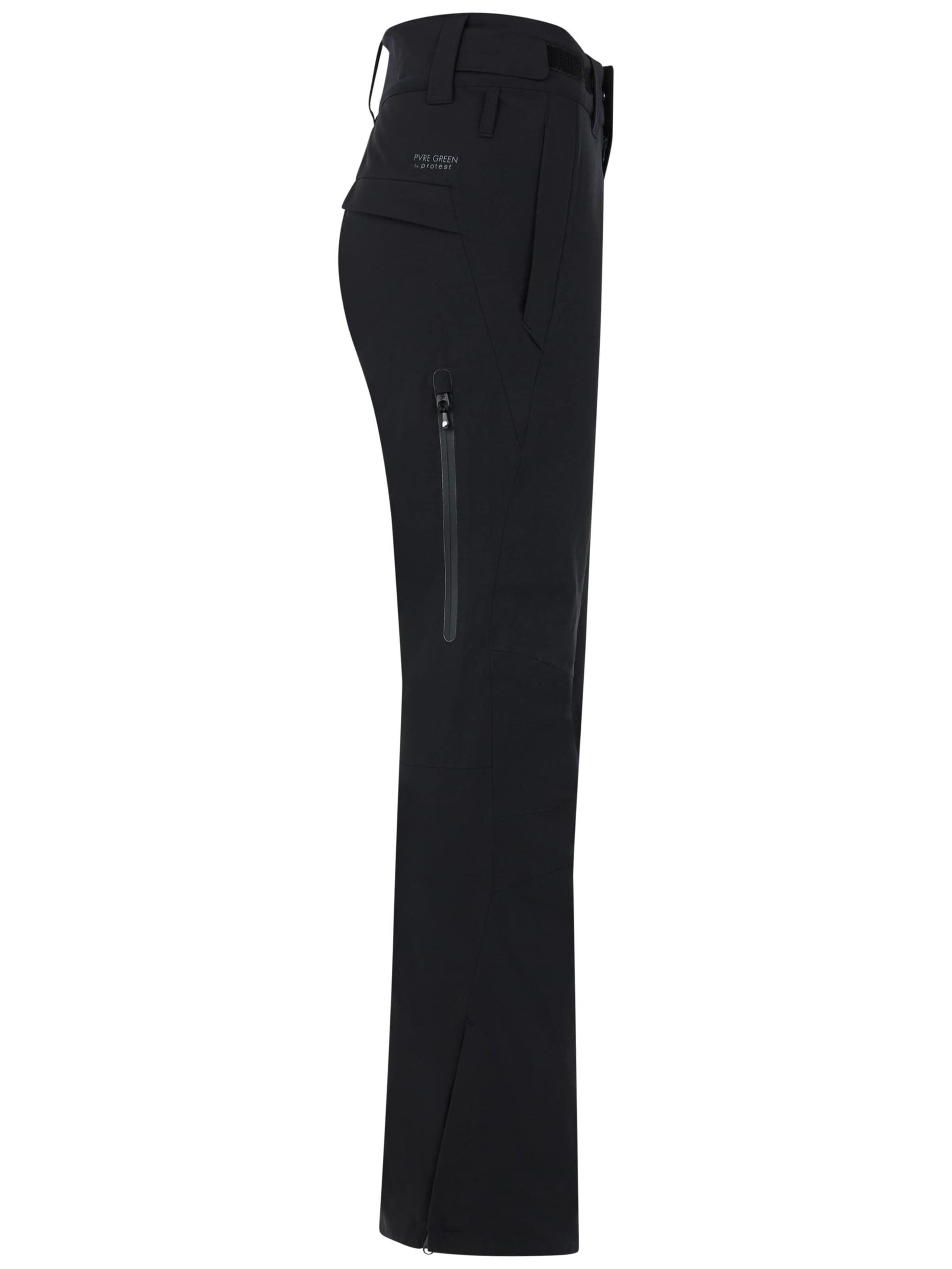 PROTEST Regular Workout Pants 'PRTCARMACKOS' in Black