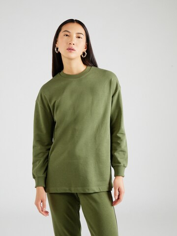 Sweat-shirt Marks & Spencer en vert : devant