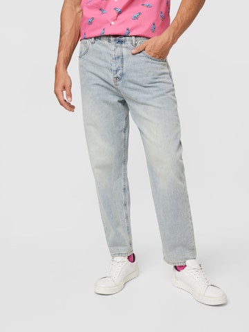 Young Poets Loosefit Jeans 'Toni' in Blauw: voorkant