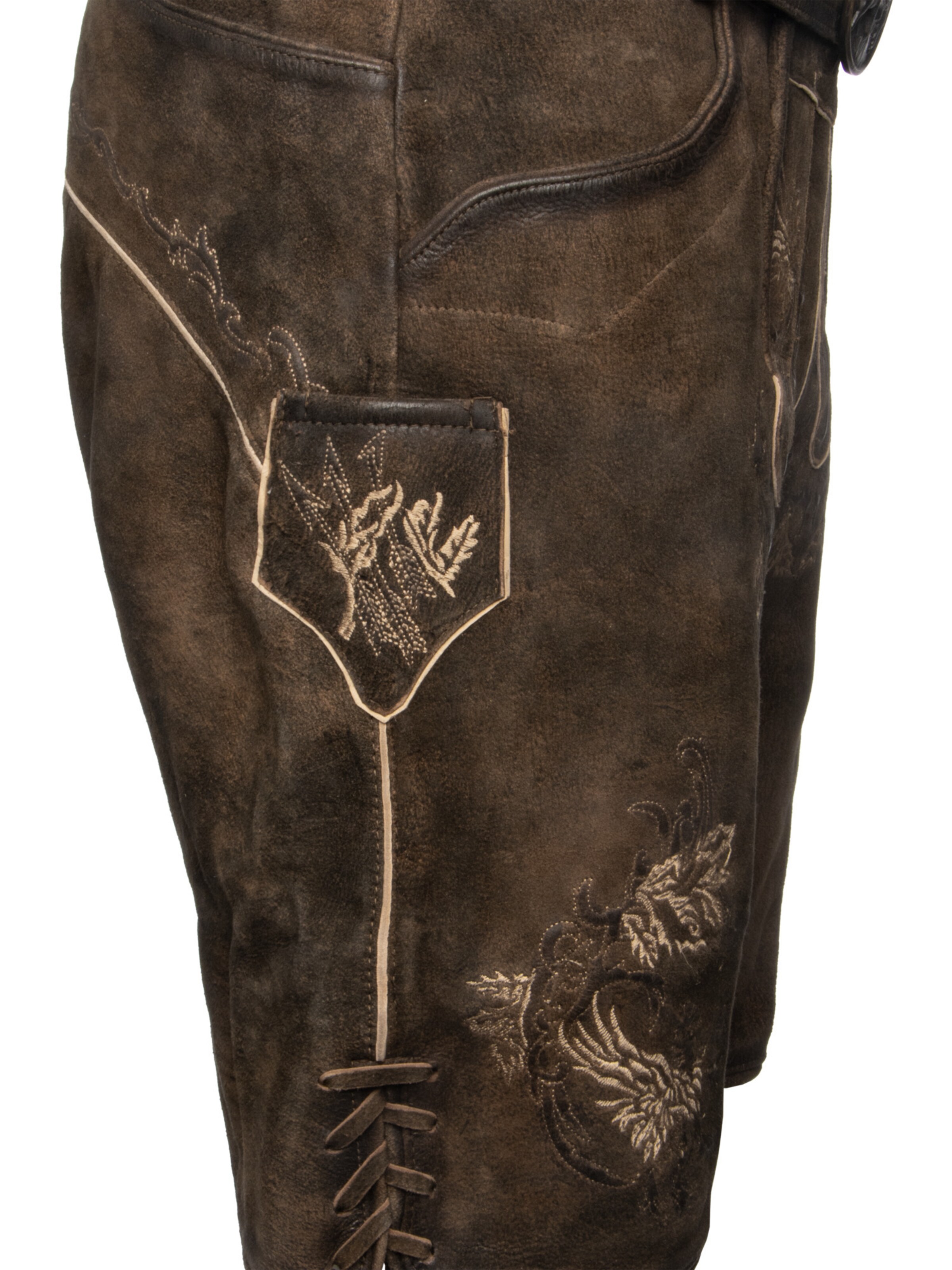 Regular Pantalon folklorique 'Fassing' SPIETH & WENSKY en marron