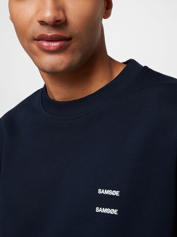 Samsøe Samsøe Sweatshirt 'JOEL' in Blauw