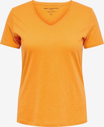 ONLY Carmakoma Tričko 'Bonnie' – oranžová: přední strana
