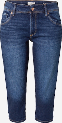 QS Slimfit Jeans in Blauw: voorkant