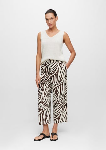 s.Oliver Wide leg Broek in Bruin