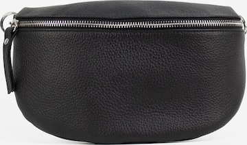 lePelou - Riñonera 'TONI medium' en negro: frente
