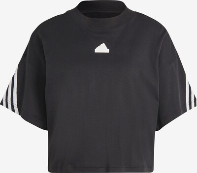 ADIDAS SPORTSWEAR T-shirt fonctionnel 'Future Icons 3-Stripes' en noir / blanc, Vue avec produit