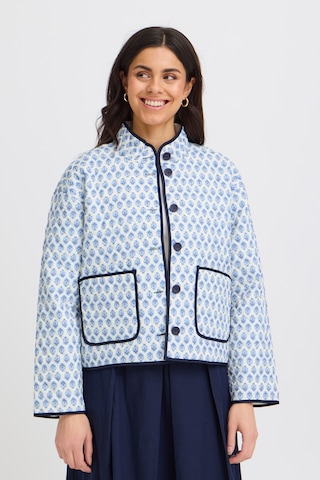 Veste mi-saison 'FRCLAUDINE' Fransa en bleu : devant