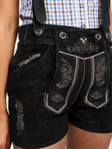 Steigenhöfer Regular Traditional Pants in Black