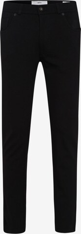 BRAX Slim fit Pants 'Chuck' in Black: front