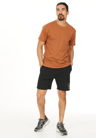 Cruz Regular Sportshorts 'Carter' in Schwarz