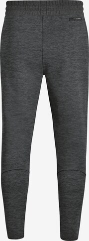 JAKO Tapered Workout Pants 'Premium' in Grey