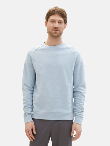 TOM TAILOR Sweatshirt in Blau: Vorderseite