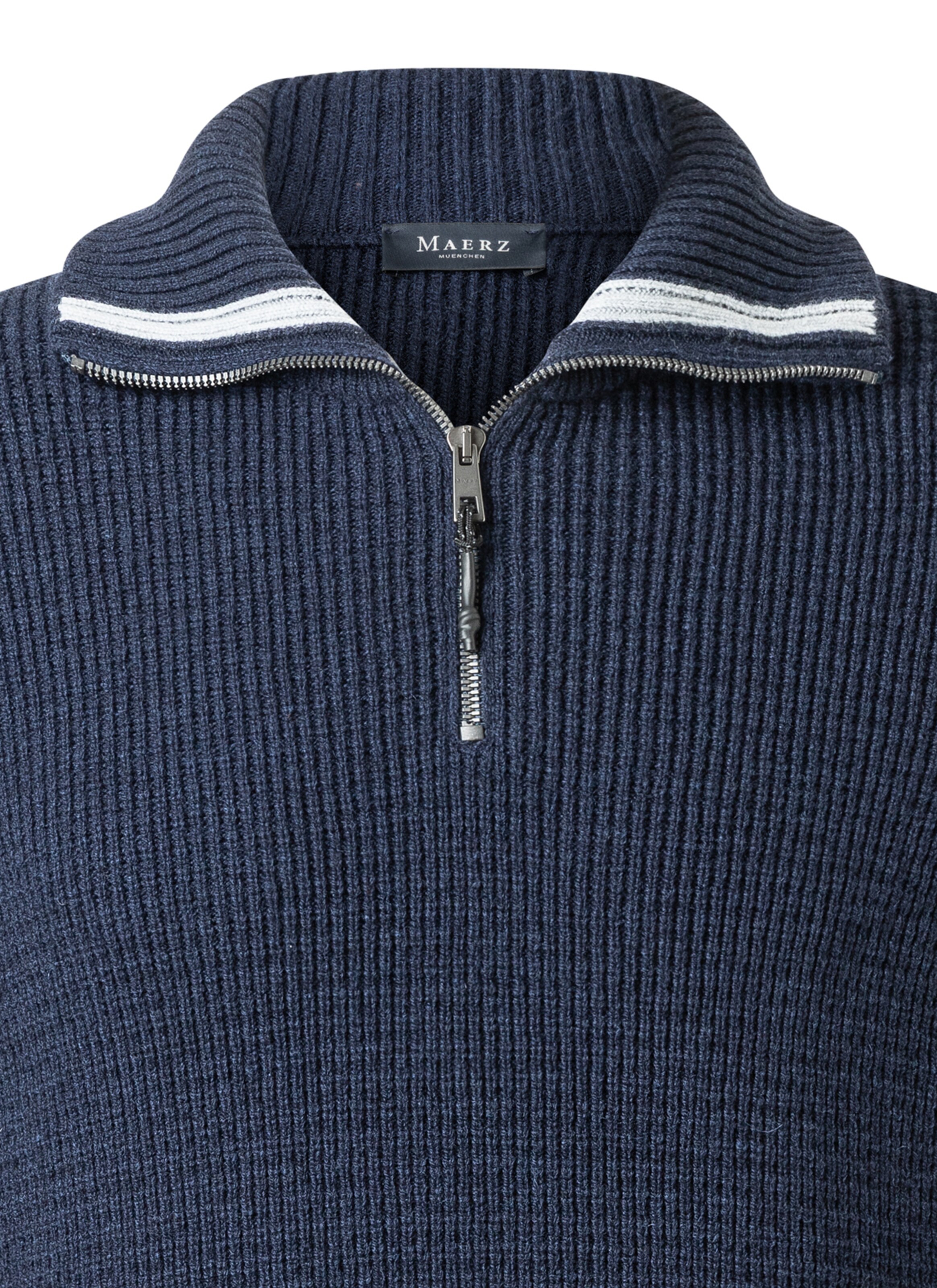 MAERZ Muenchen Strickpullover in Blau