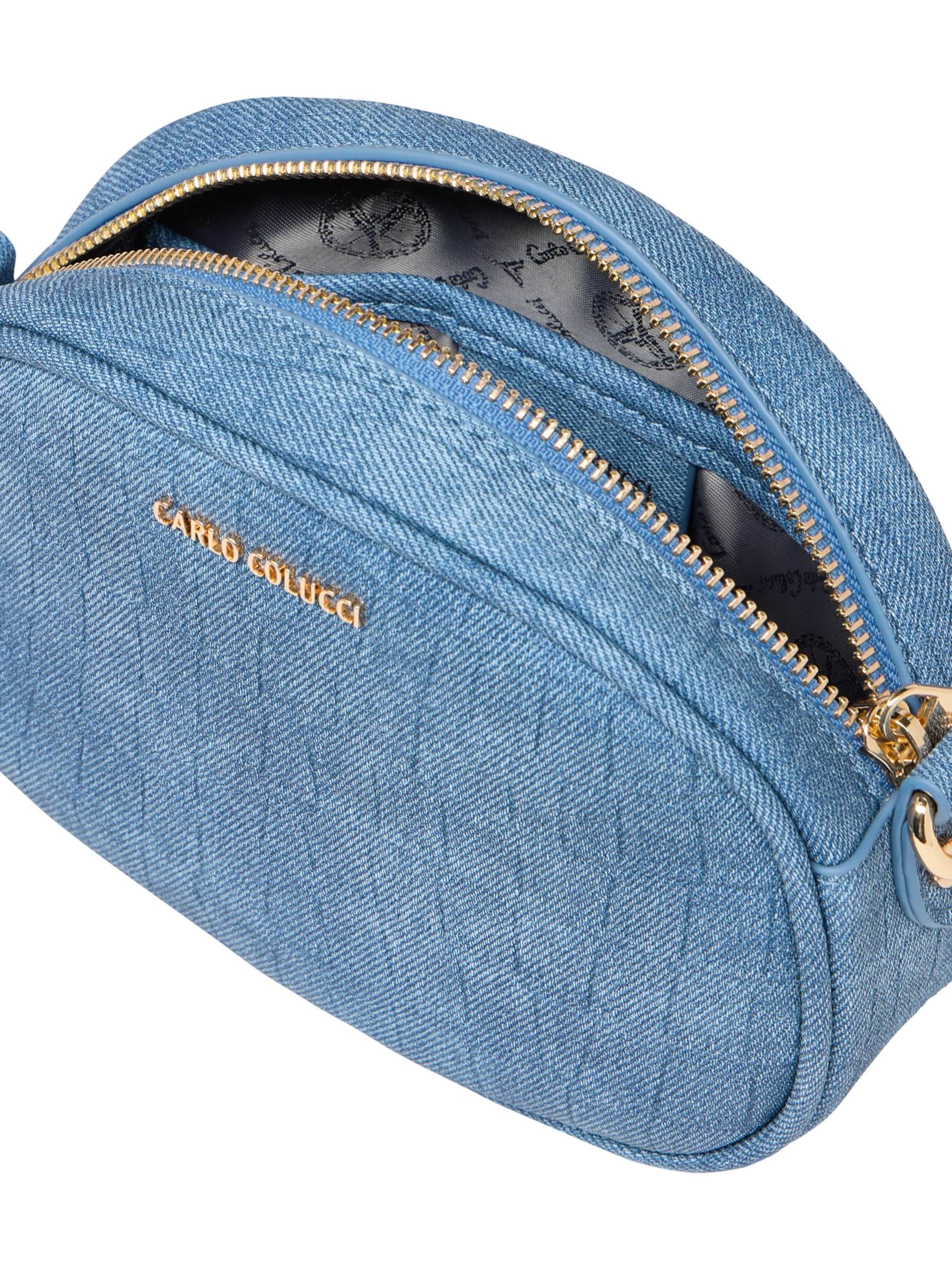 Sac à bandoulière ' di Monaco ' Carlo Colucci en bleu