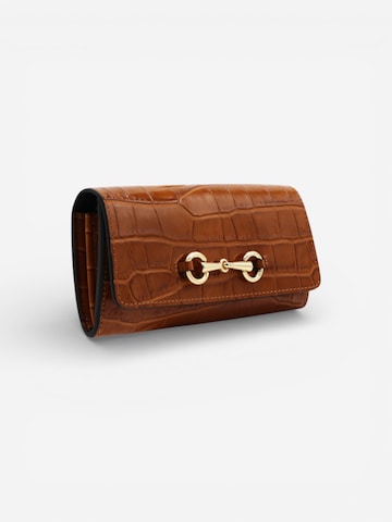 Porte-monnaies 'GRANT CROC' Cheval Firenze en beige