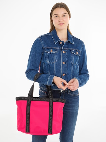 Tommy Jeans Shopper 'Essentials' in Roze