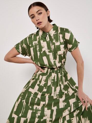 Apricot Jurk ' ' in Groen