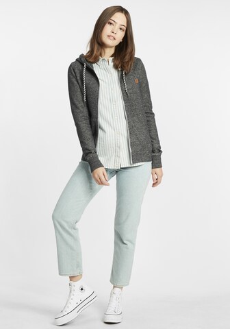 Oxmo Sweatjacke 'Celia' in Grau