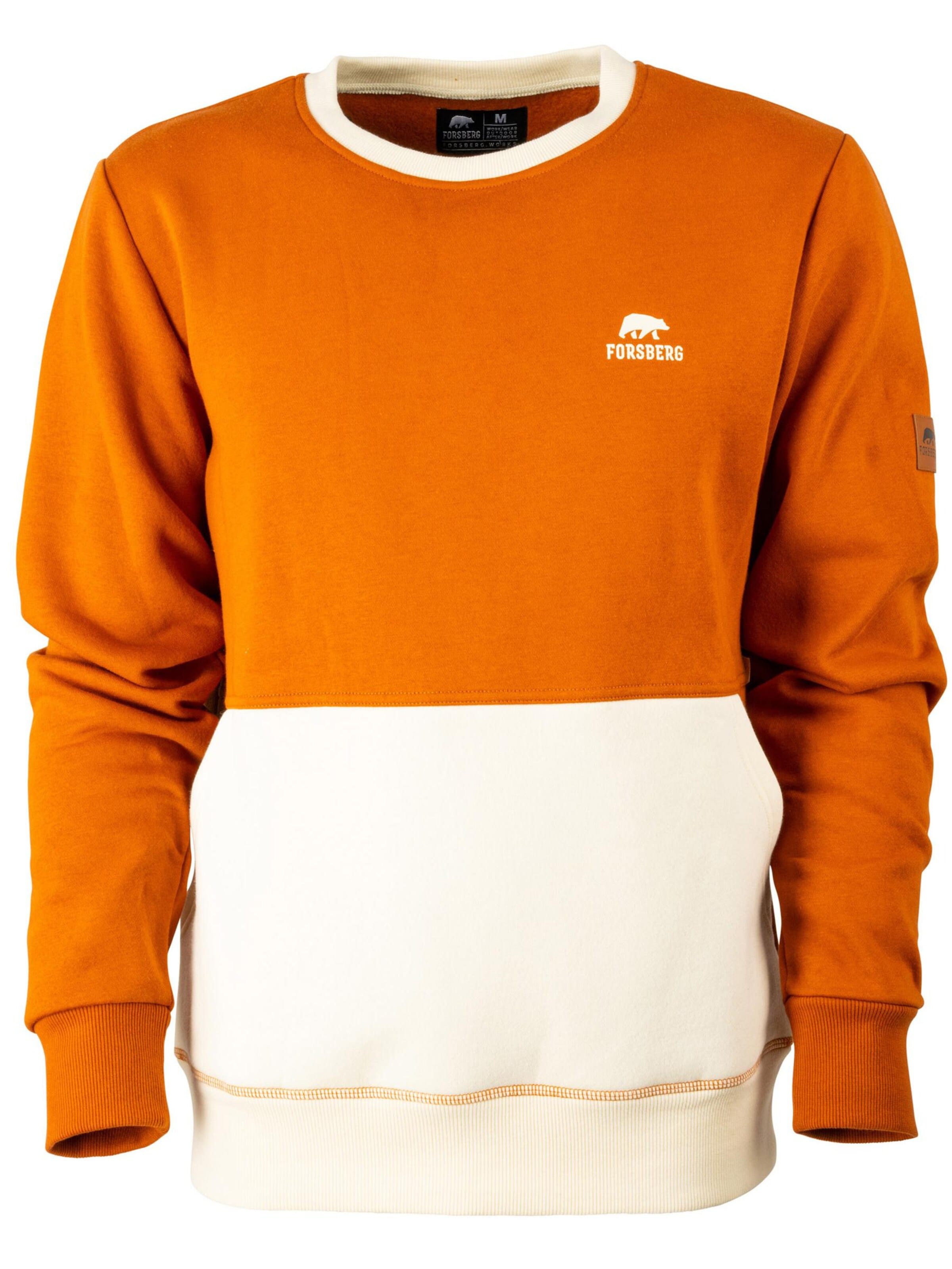 FORSBERG Sweatshirt 'Alvarson Sweatshirt' in Red: front