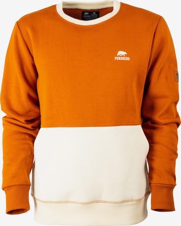 FORSBERG Sweatshirt 'Alvarson Sweatshirt' in Red: front