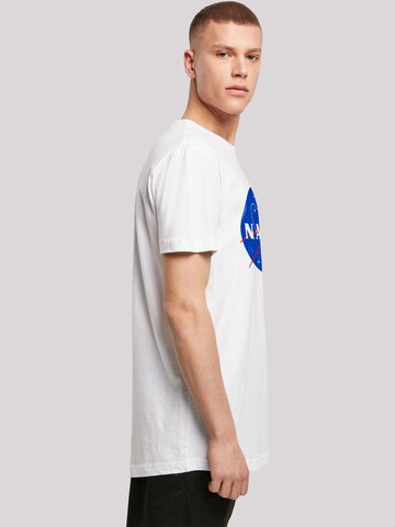 T-Shirt 'NASA Classic Insignia' F4NT4STIC en blanc