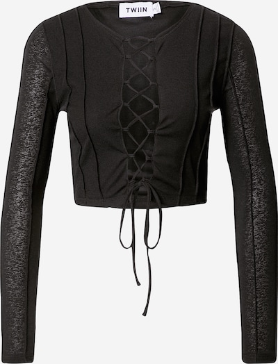 TWIIN Shirt 'DAYTONA' in XS in schwarz, Produktansicht