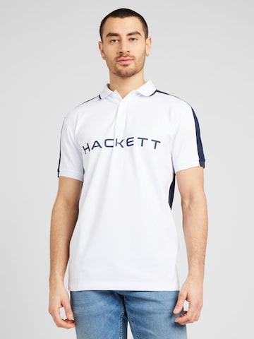 T-Shirt Hackett London en blanc : devant