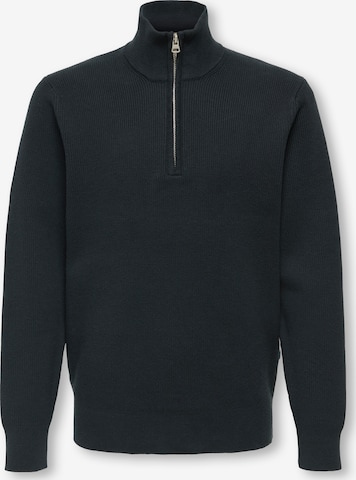 Only & Sons Junior Neulepaita 'OSJPHIL' värissä sininen: etupuoli