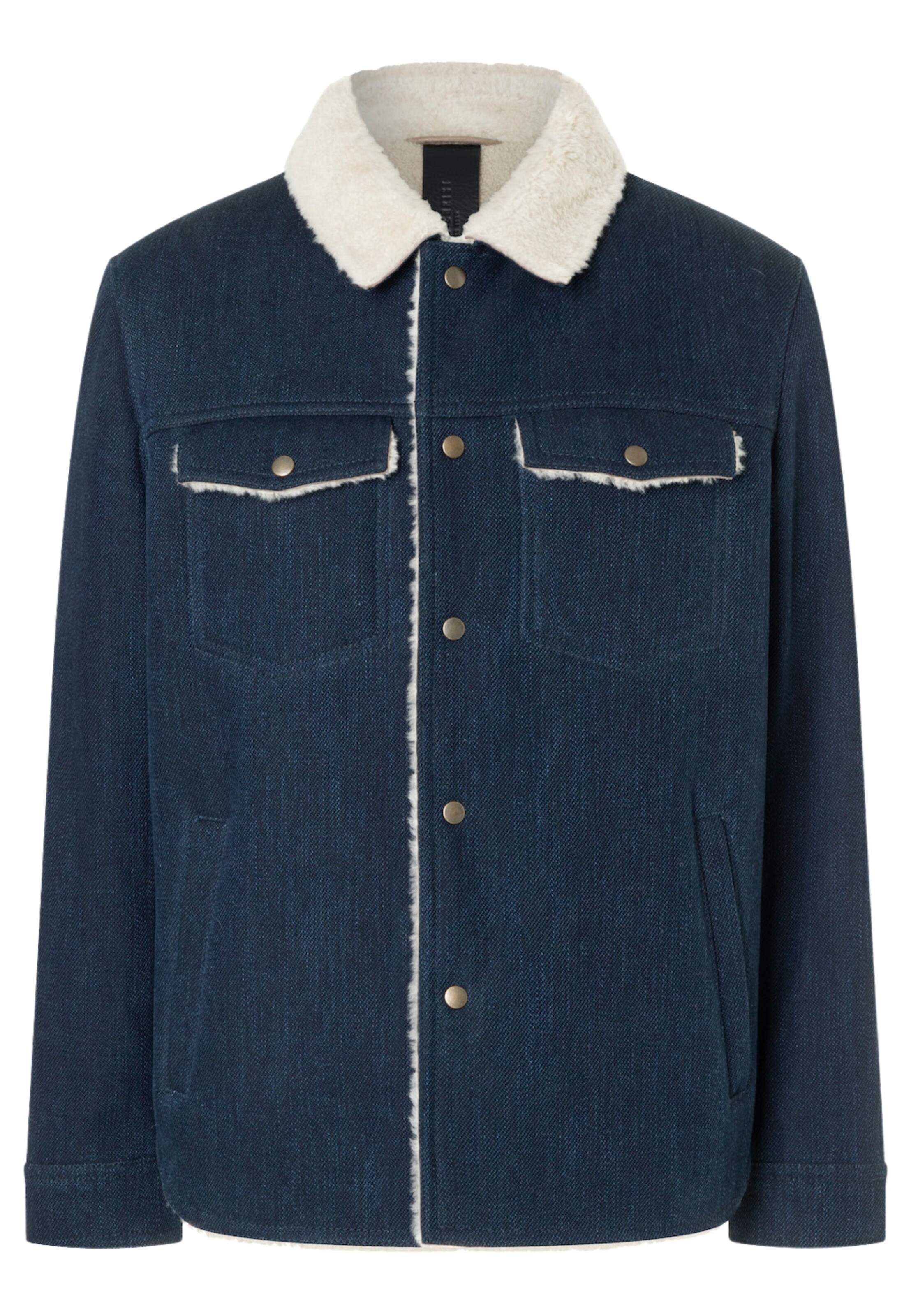 Werner Christ Übergangsjacke in Blau: Vorderseite