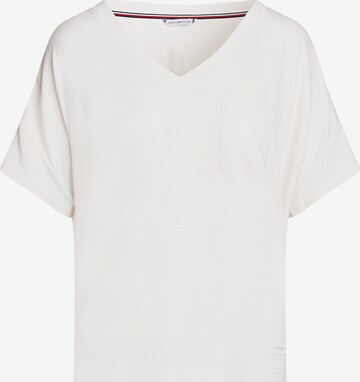 T-shirt TOMMY HILFIGER en beige : devant