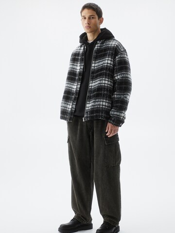 Pull&Bear Between-season jacket in Black