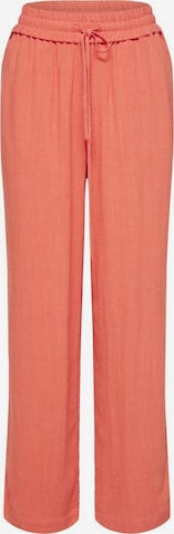 SELECTED FEMME Loosefit Bukser i orange: forside