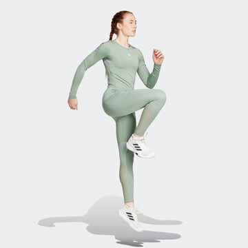 ADIDAS PERFORMANCE Funkční tričko – zelená